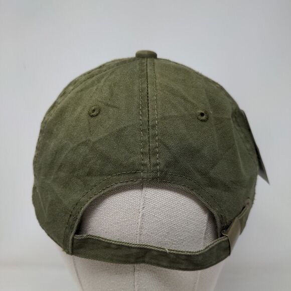 ChoKoLids Slideback Hat Green One Size Adjustable 6 Panel Blank W/Tags - Picture 5 of 8